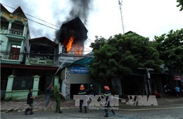 Cháy văn phòng luật sư tại thành phố Điện Biên Phủ